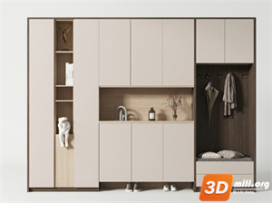 Shoe cabinet Skp Files